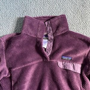 [Patagonia] purple fleece pullover